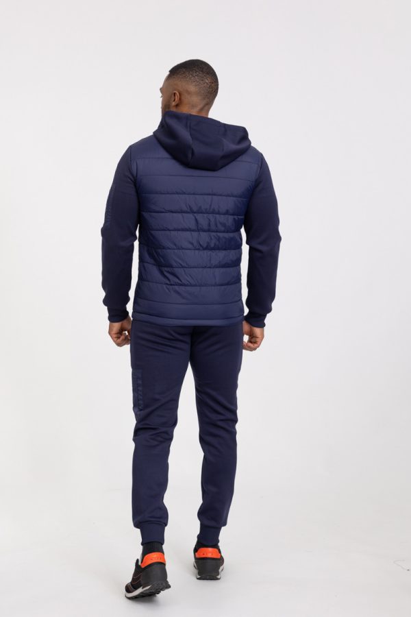 Essential navy blue cotton tracksuit - Image 3