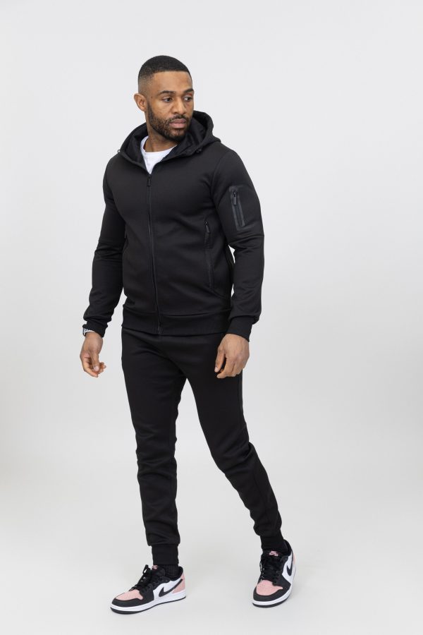 All black panther cotton tracksuit